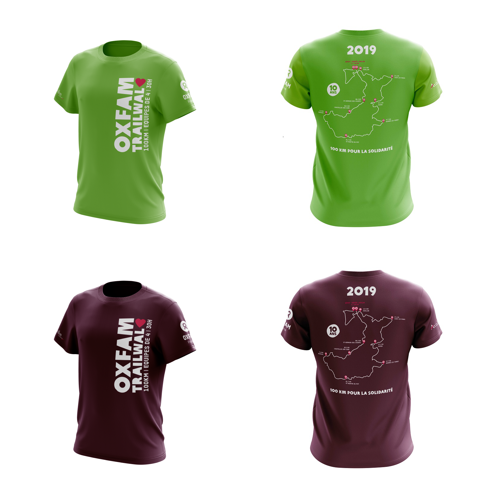 t-shirt 10 ans Trailwalker
